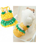 Pineapple Funny Dog Swimwear Bikini Summer Dog Clothes Beach Swimsuit Puppy Bathing Suit Puppy Vest Cooling Dog Shirts Pet Shirt For Small Dog, Cat Apparel 🎁60% OFF COUPON for every New User!