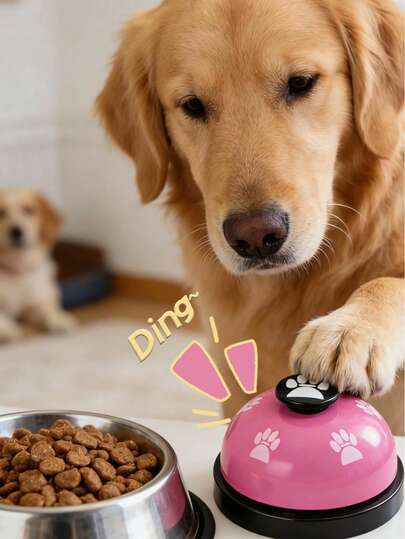 1 Set Pet Training Bells, Dog Potty Training And Outdoor Communication Bells, Dog Agility Training Interactive Toys