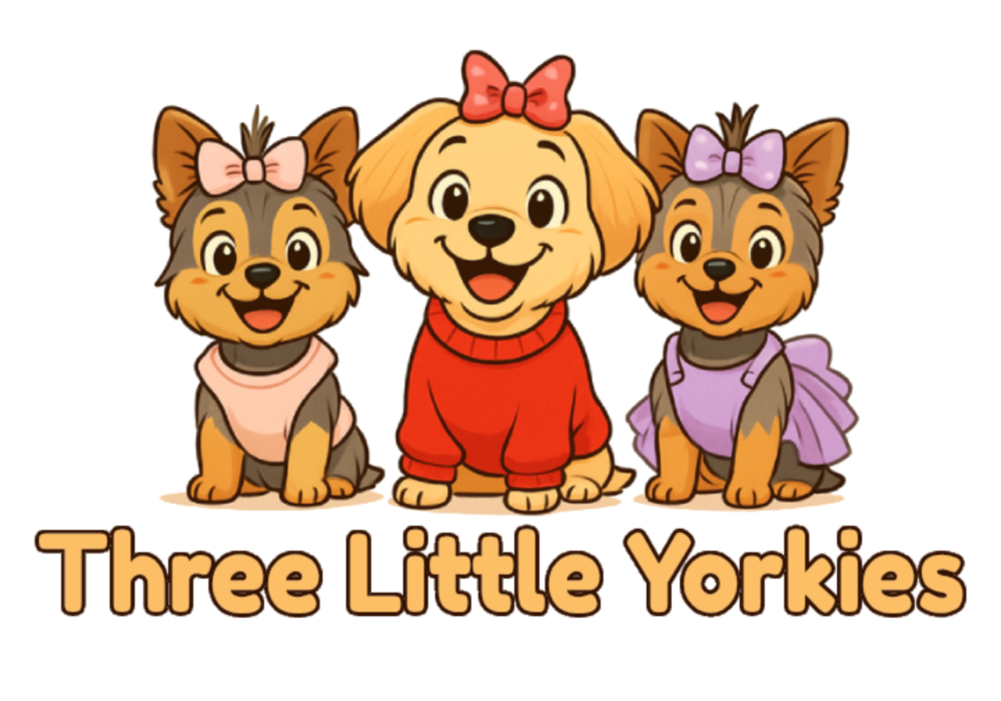 Three Little Yorkies
