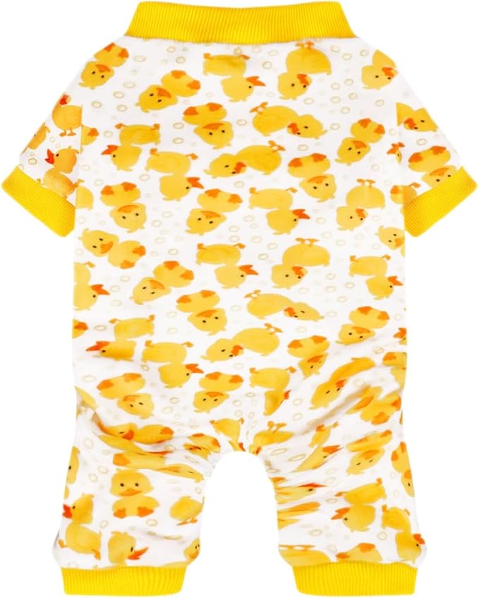 Paiaite Dog Pajamas Onesie: Comfortable Four-Legged Apparel for Small, Medium, & Large Dogs, Polyester Material for Comfort, Wrinkle Resistance, Moisture Wicking, Stretchiness Cute Bee