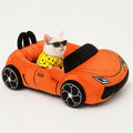Cute Cat Beds Kitten Beds, Soft Small Dog Beds, Washable Pet Beds for Puppy and Kitty, Funny Supercar Cat Toys, 24 Inch