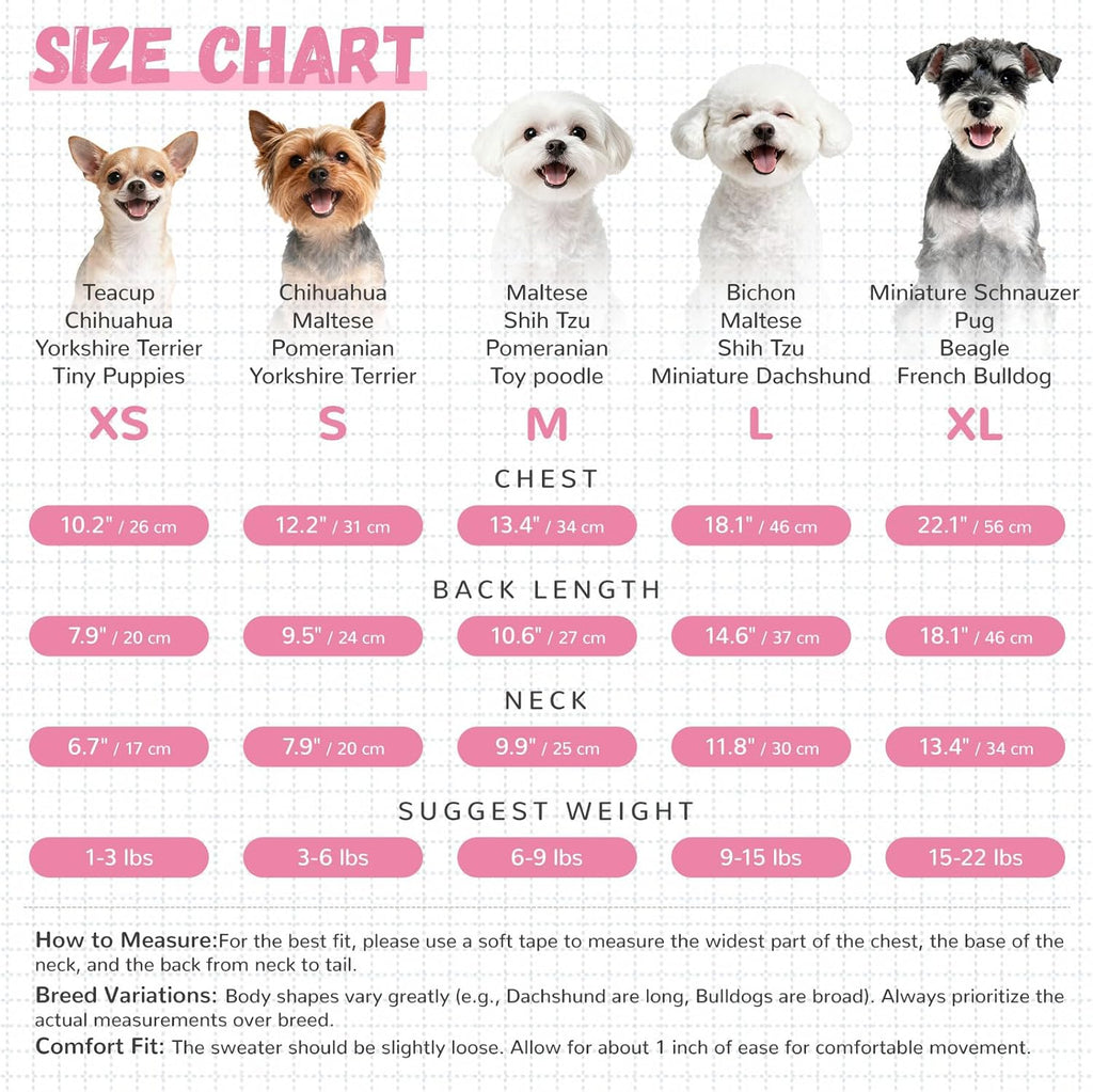 Small Dog Sweaters Cute Bear Dog Cardigans Clothes for Small Medium Dogs Boy Girl Puppy Cat Knitting Cardigan Outfits Dogs Winter Coats Warm Pet Doggy Clothes Soft Knitwear