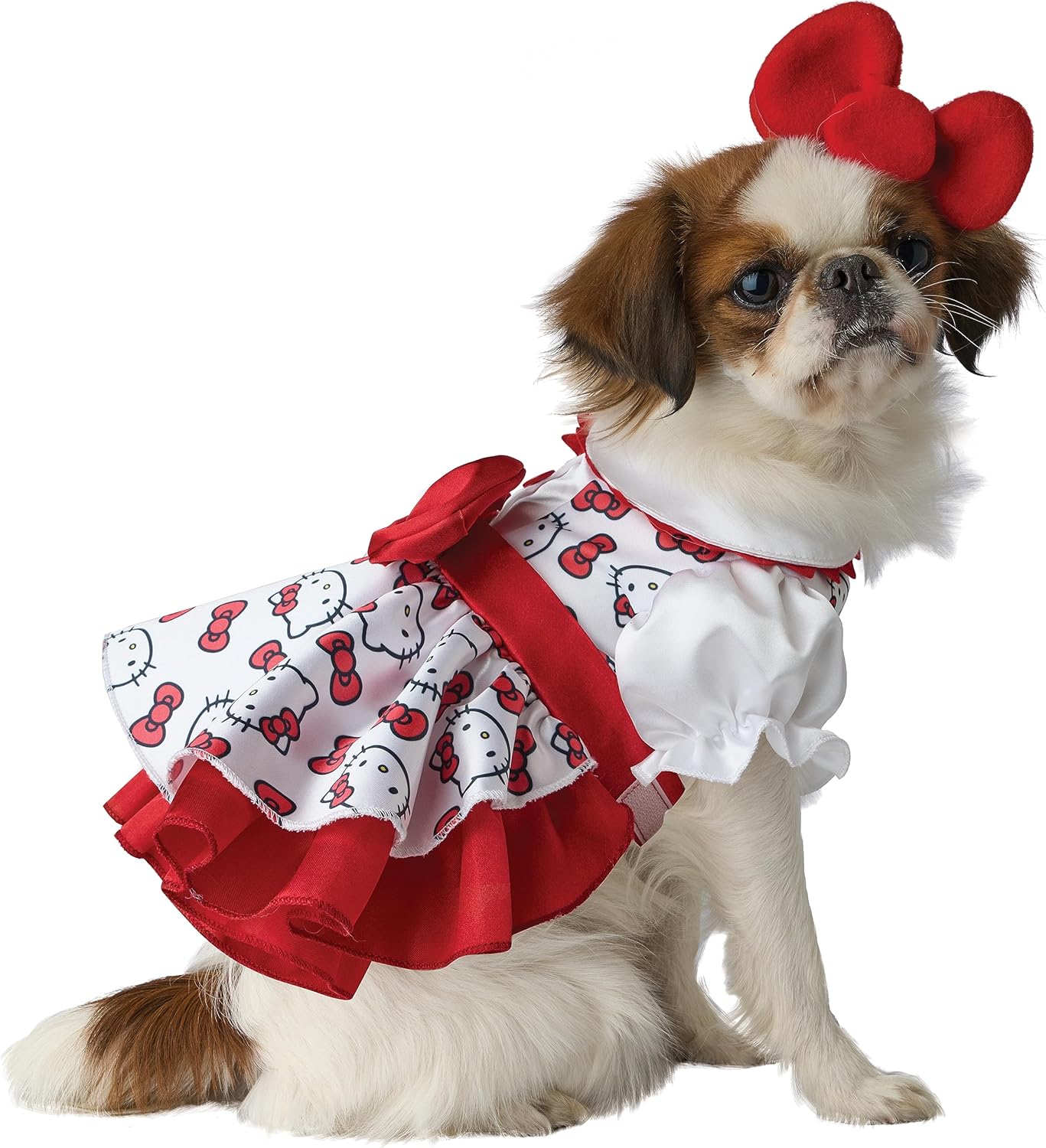 Hello Kitty Classic Pet Party Dress, Medium for Small Dogs