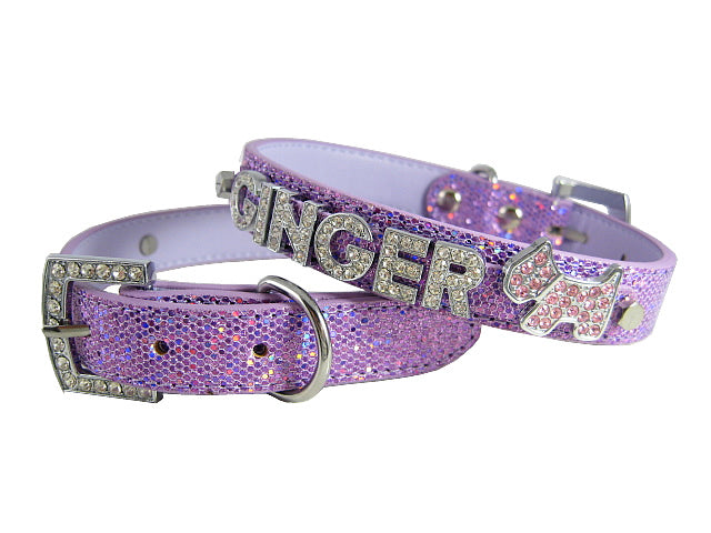 Paillette Collar for Dogs & Cats – Durable Adjustable, Decorative Pet Collar, Sparkling Design, Various Colors