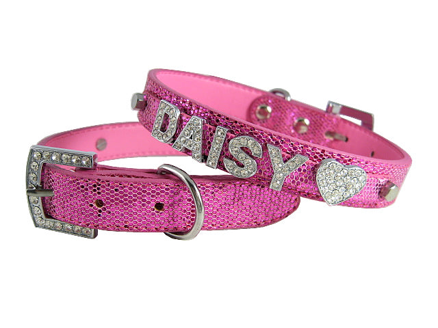 Paillette Collar for Dogs & Cats – Durable Adjustable, Decorative Pet Collar, Sparkling Design, Various Colors