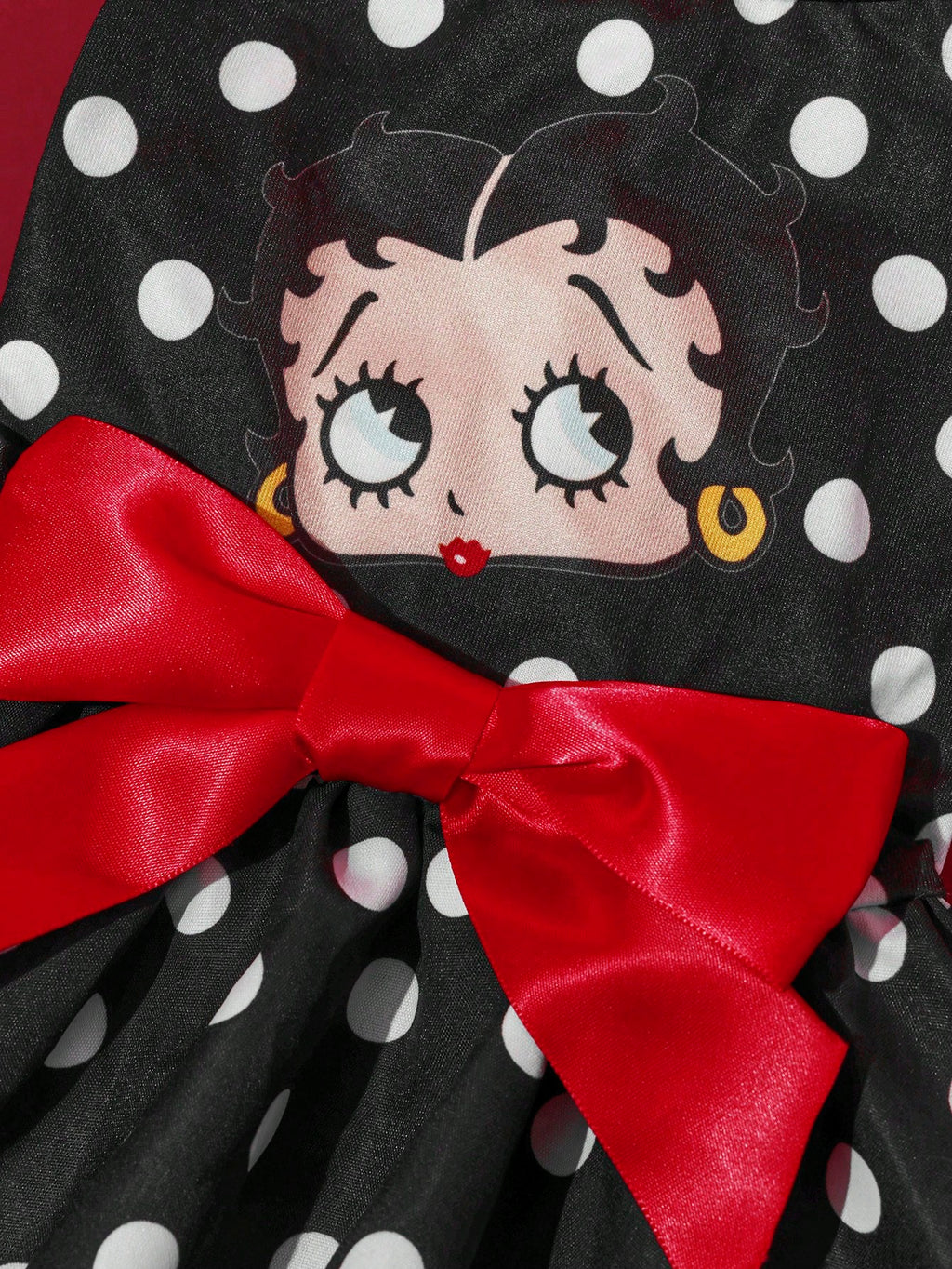 Betty Boop printed dress