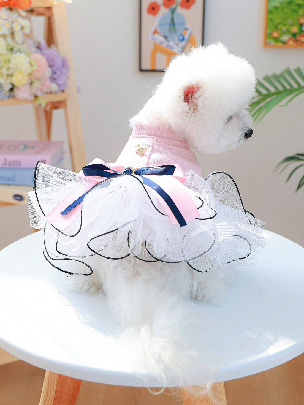 Adorable Princess style for your fur baby.