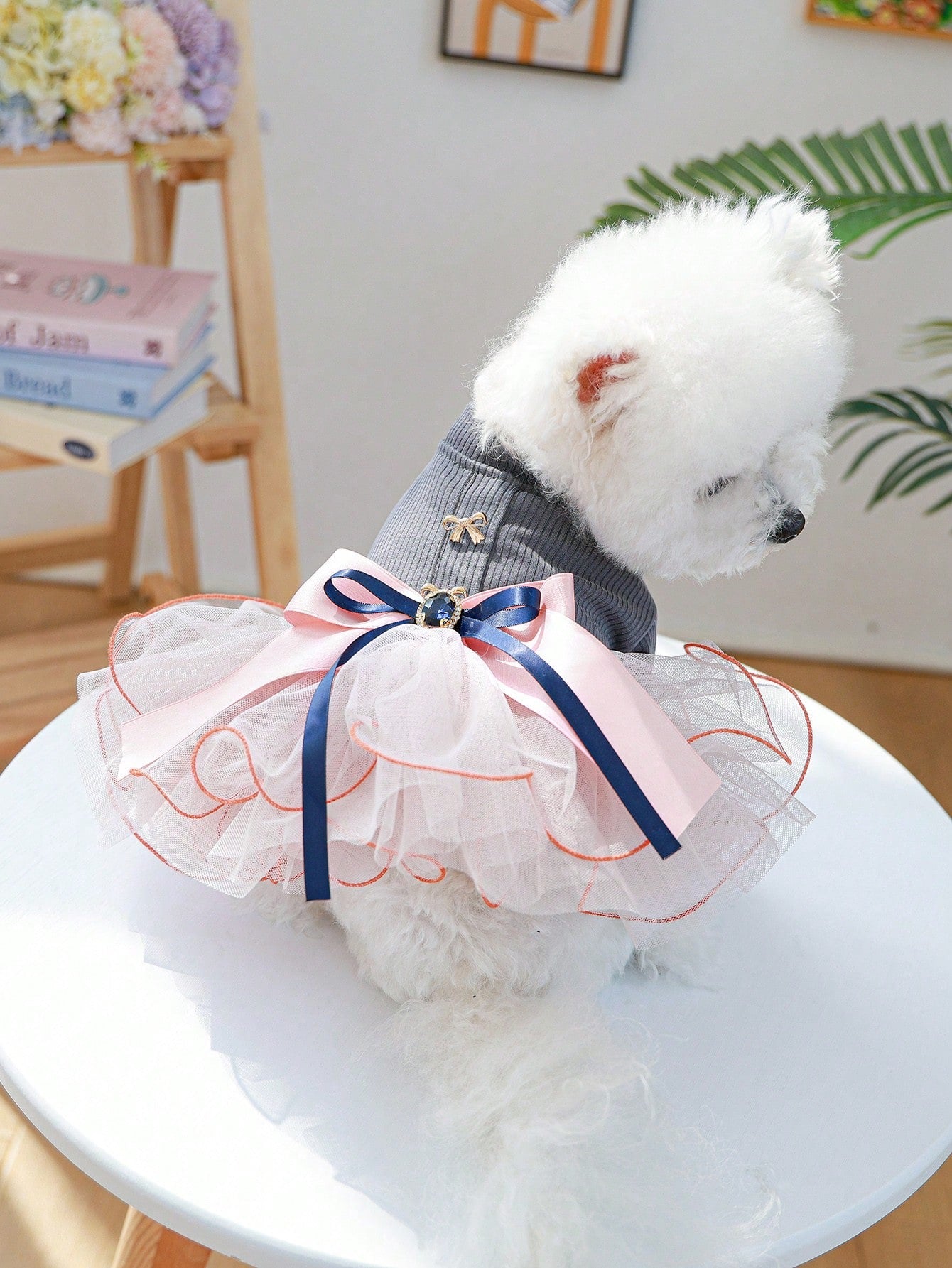 Adorable Princess style for your fur baby.