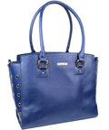 'Santorini Carrier' - Luxury, Comfortable, Chic Navy Blue Pet Travel Bag for Small Dogs & Cats